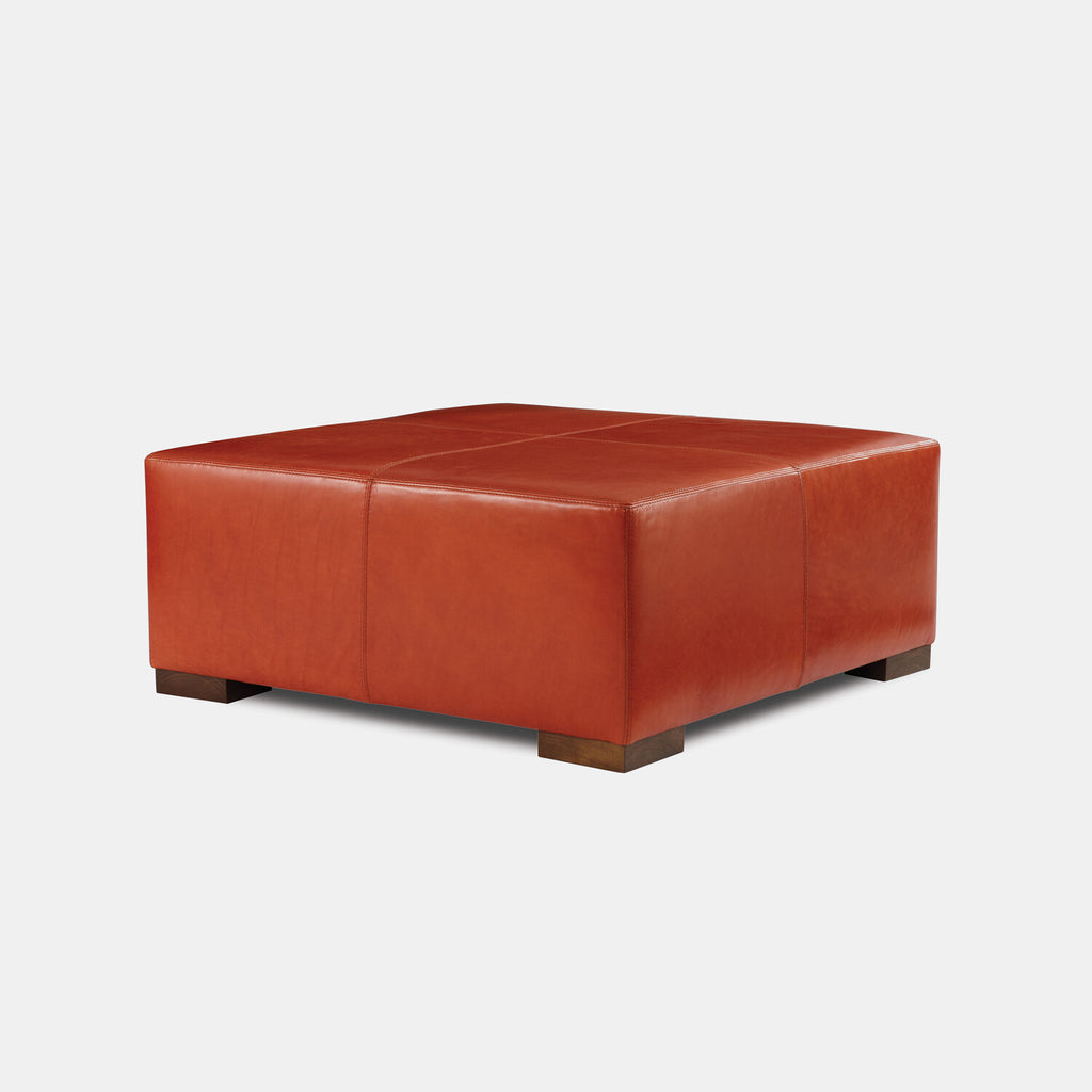 Vivian Cocktail Ottoman (Leather Grade PC1)