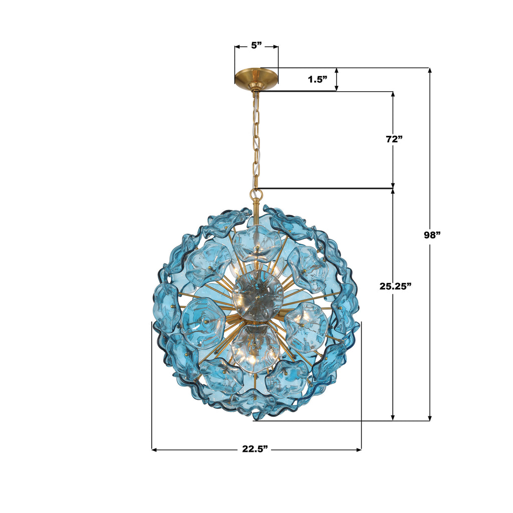 Esme 9 Light Pendant