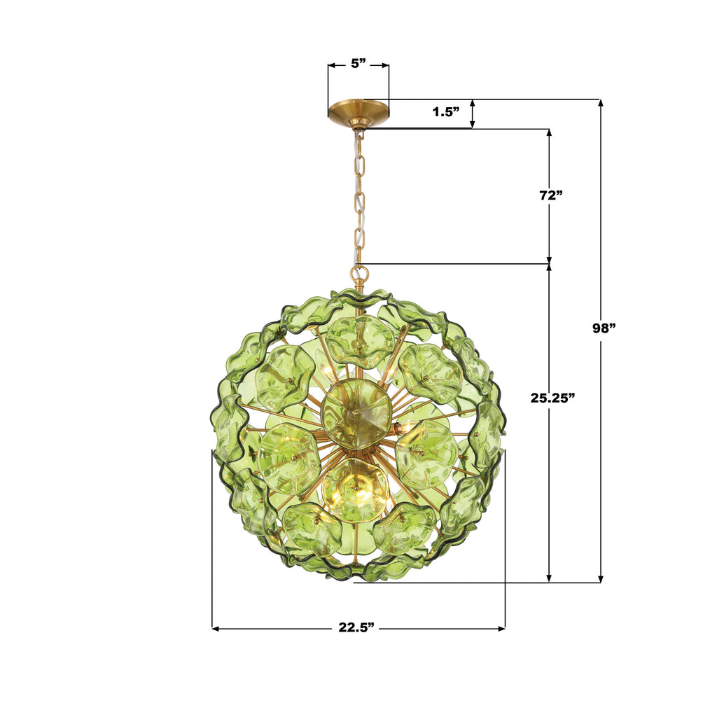 Esme 9 Light Pendant