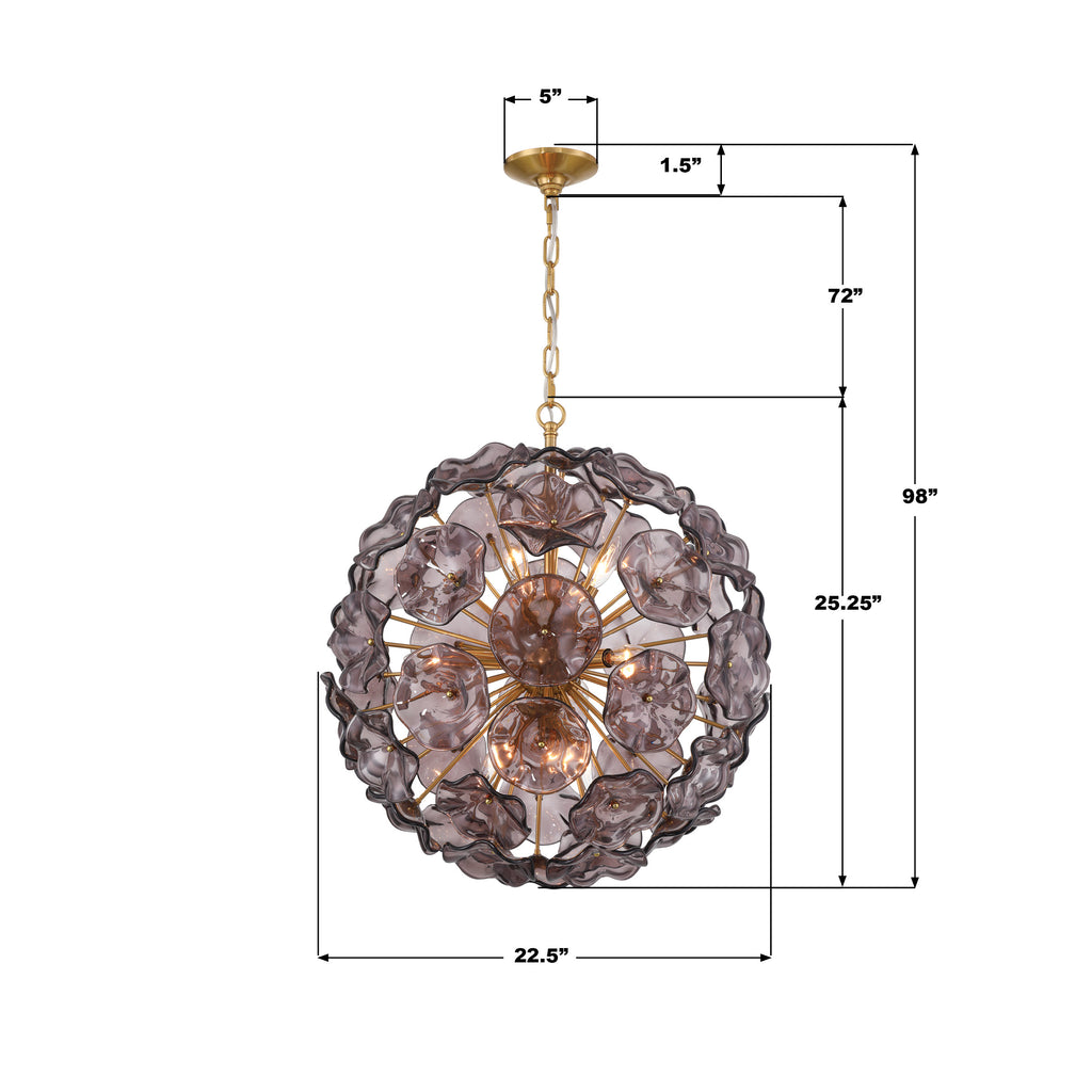 Esme 9 Light Pendant