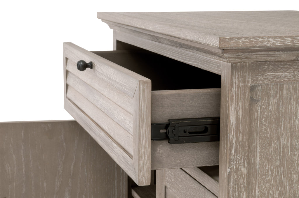 Eden 1-Drawer 2-Door Nightstand