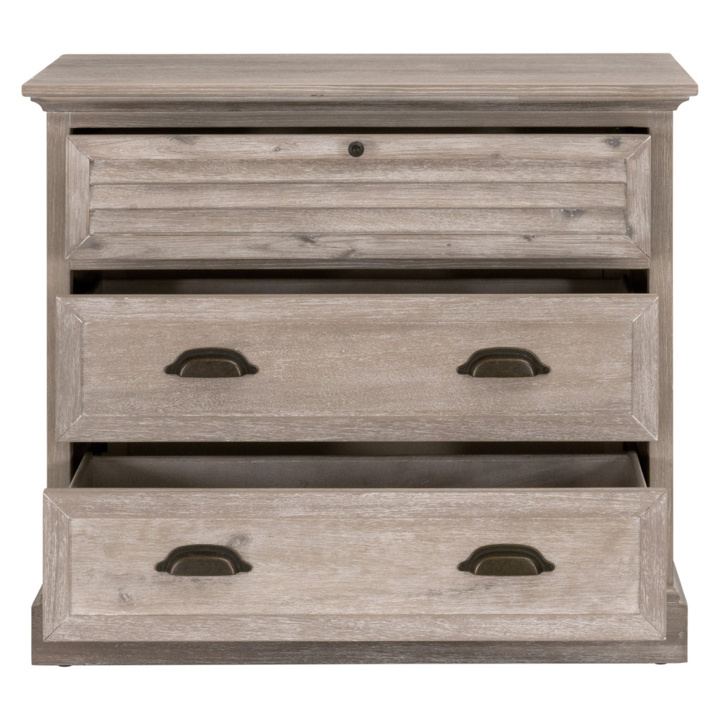 Eden 3-Drawer Nightstand