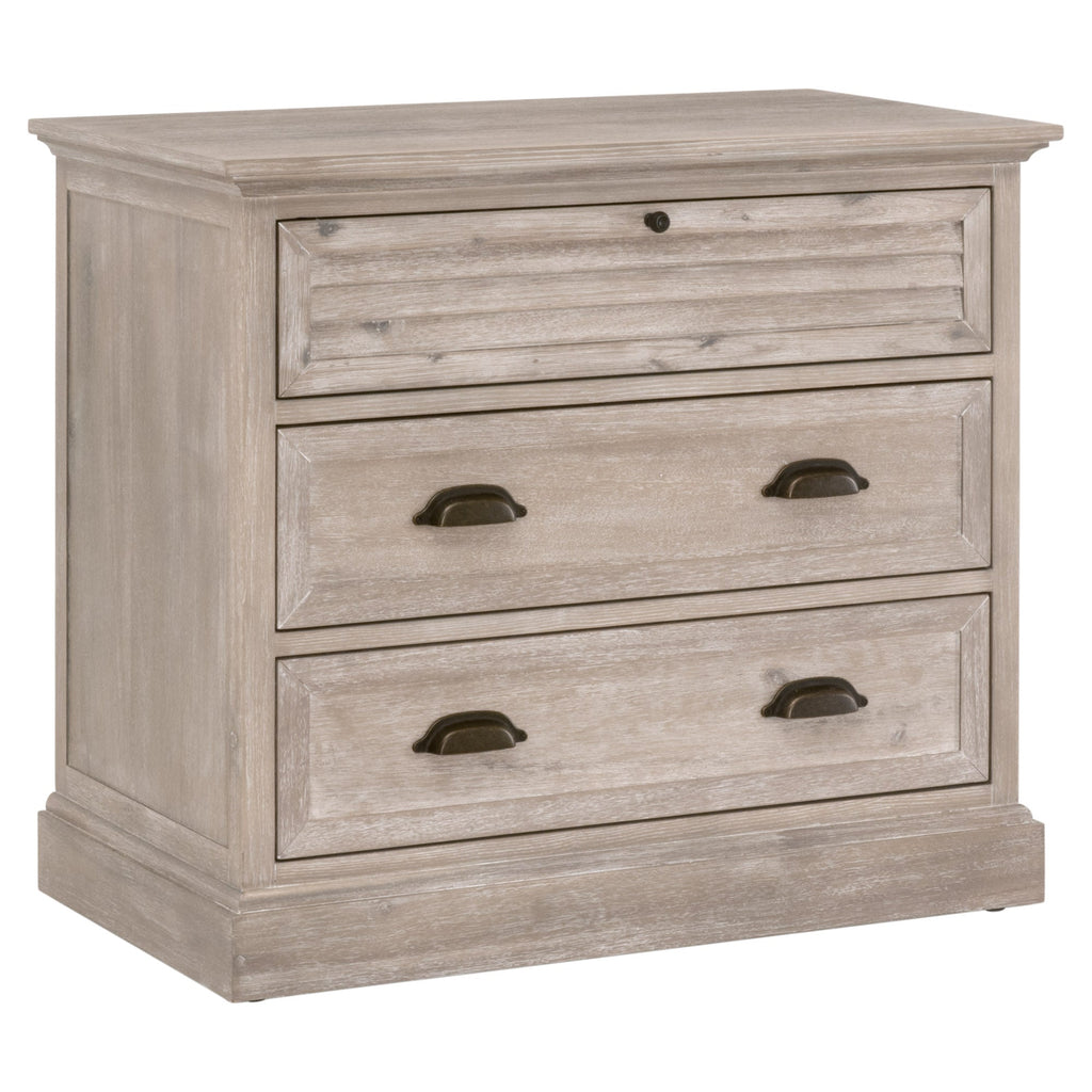 Eden 3-Drawer Nightstand