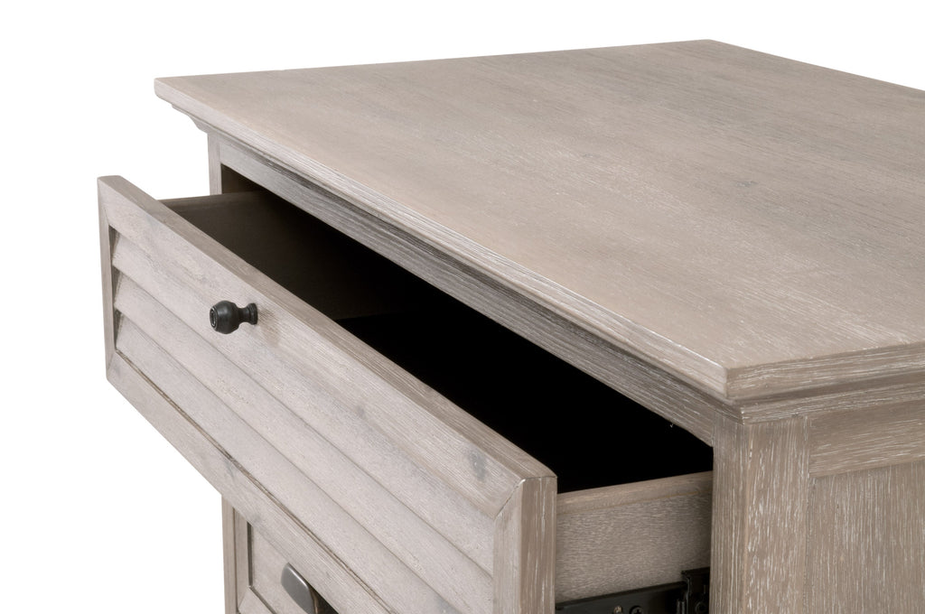 Eden 3-Drawer Nightstand