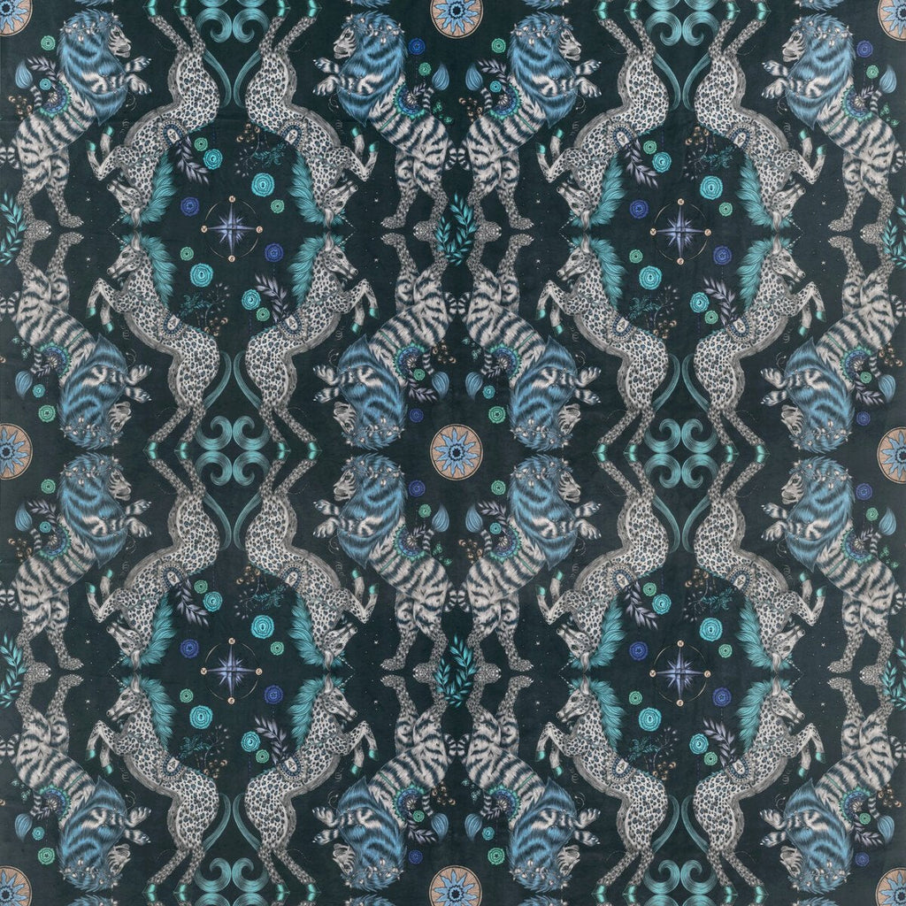 Caspian Velvet - Navy