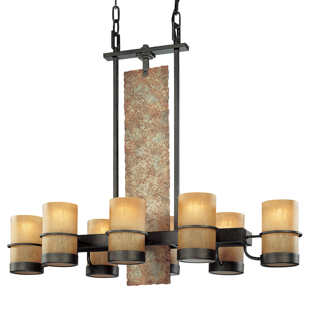 Bamboo Island Light - Bamboo Bronze Natural Slate