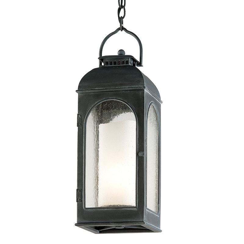 Derby Hanging Lantern - Antique Iron