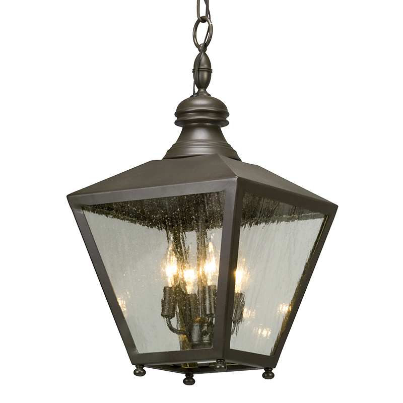 Mumford Hanging Lantern - Bronze