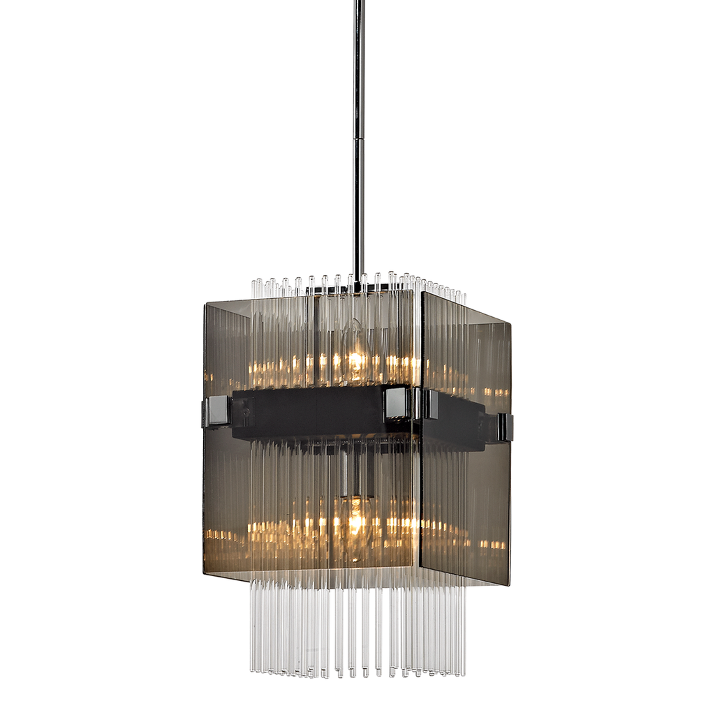 Apollo Pendant - Dark Bronze Polished Chrome