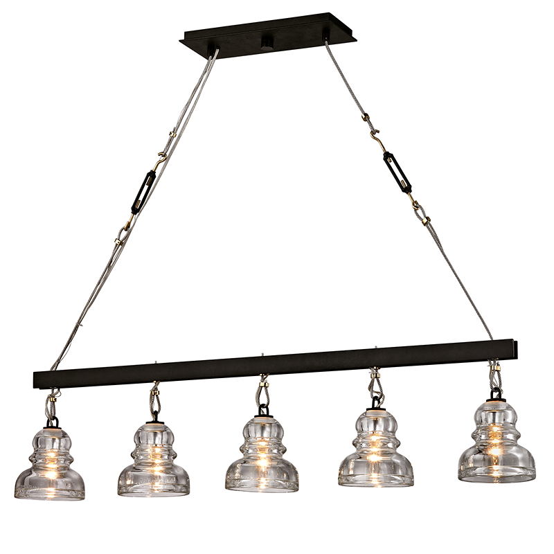 Menlo Park Island Light - Deep Bronze