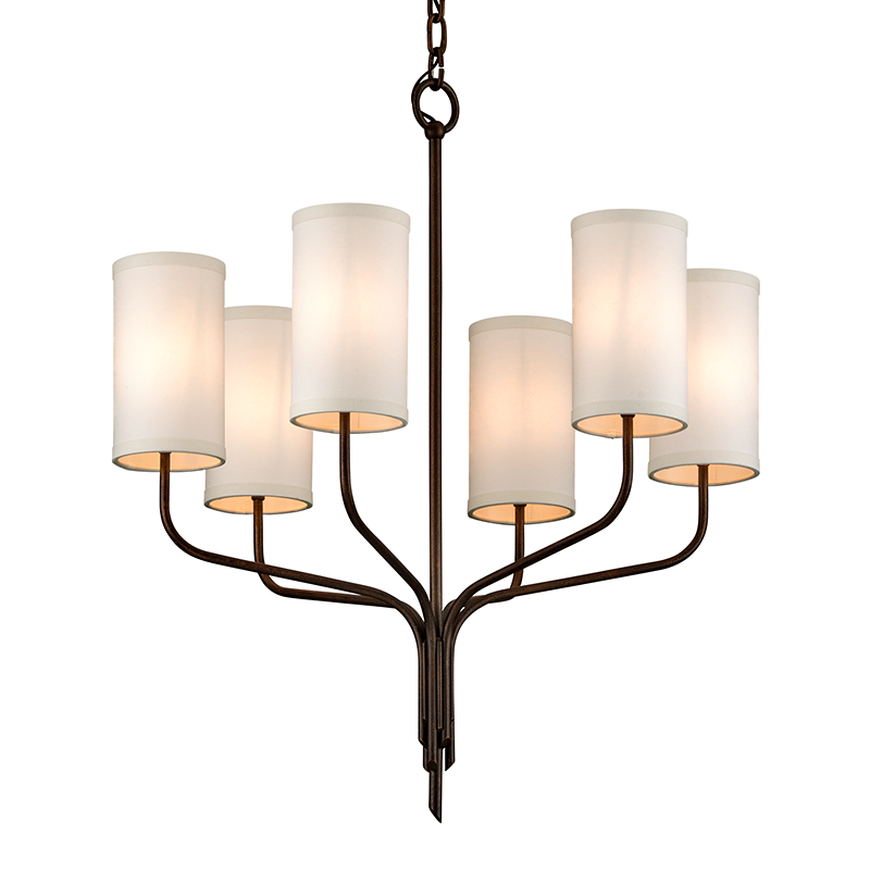 Juniper Chandelier 28" - Juniper Bronze