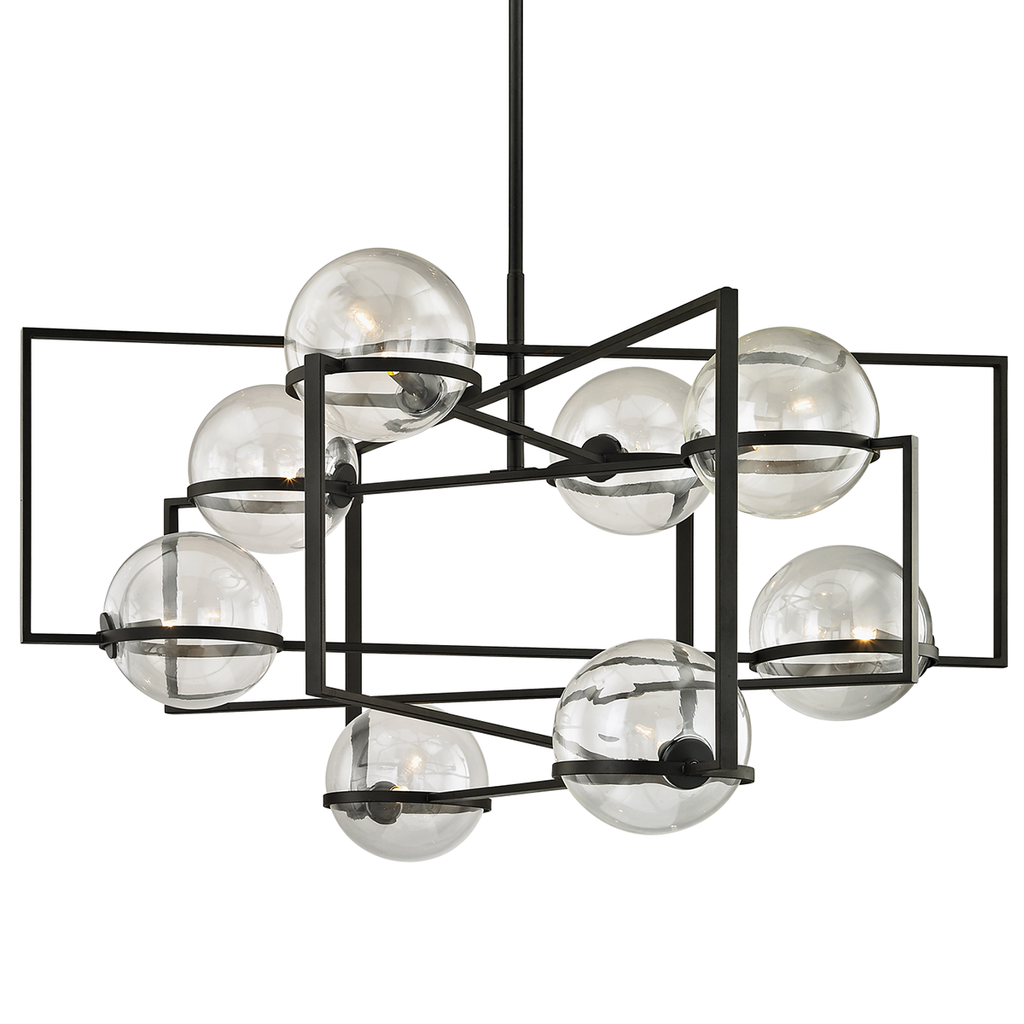 Elliot Chandelier - Textured Black