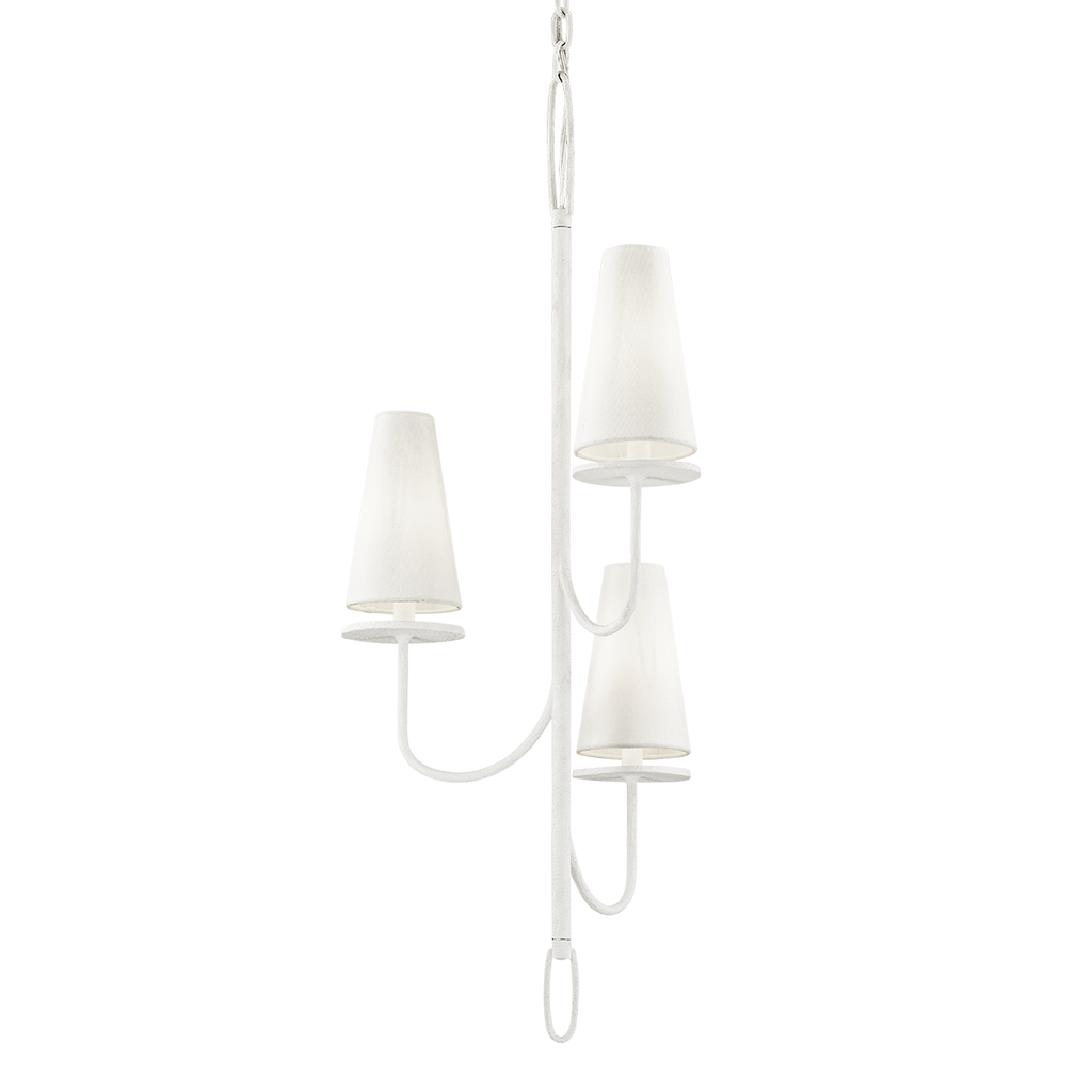 Marcel Chandelier - Gesso White