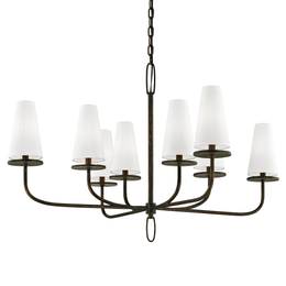 Marcel Chandelier 43" - Pompeii Bronze