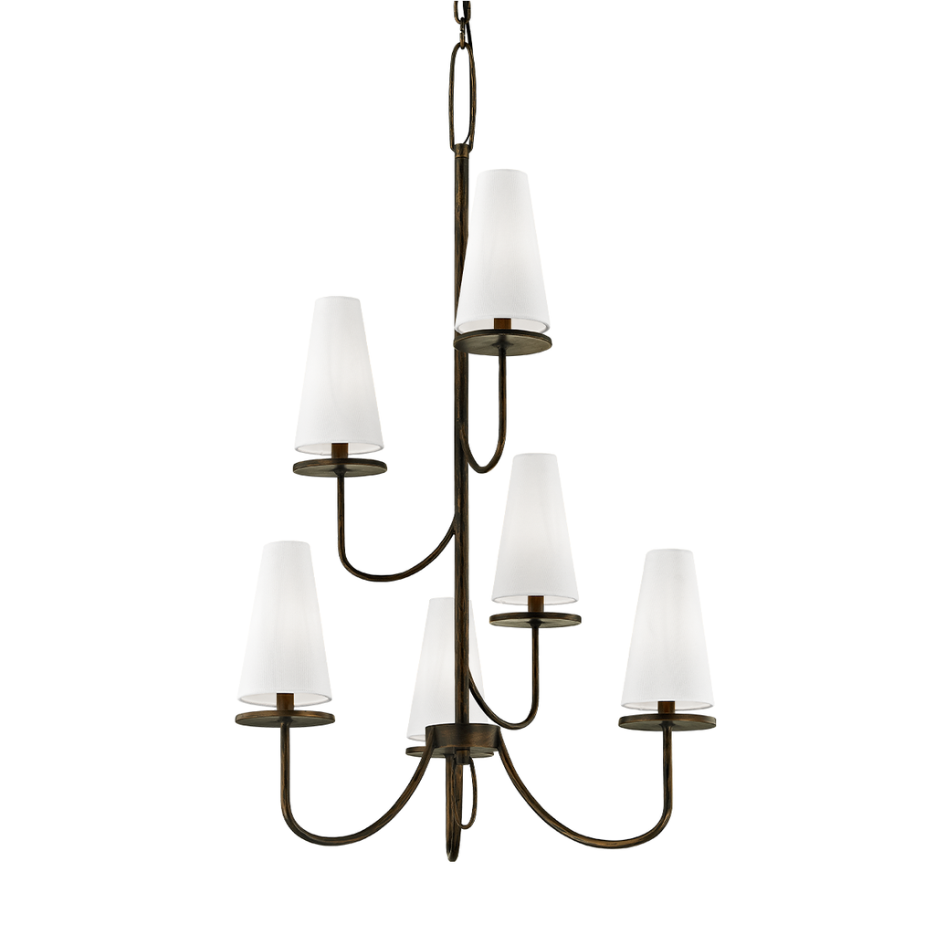 Marcel Chandelier 44" - Pompeii Bronze