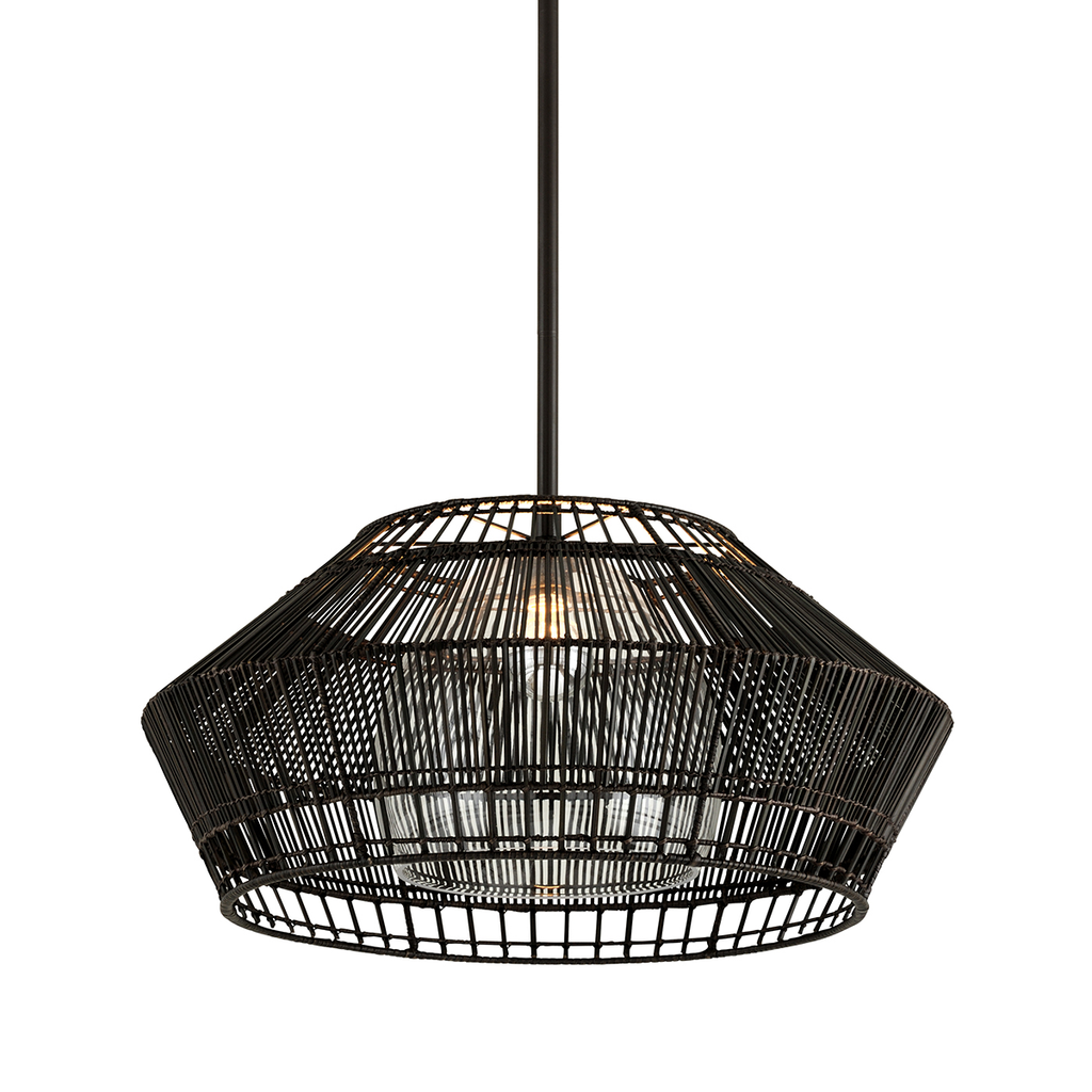 Hunters Point Pendant 14" - Espresso