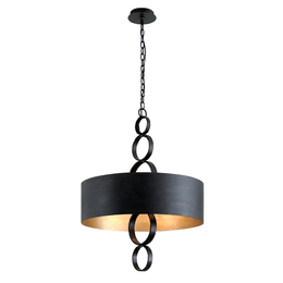 Rivington Pendant 36" - Charred Copper