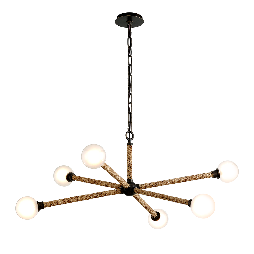 Nomad Chandelier 37" - Classic Bronze