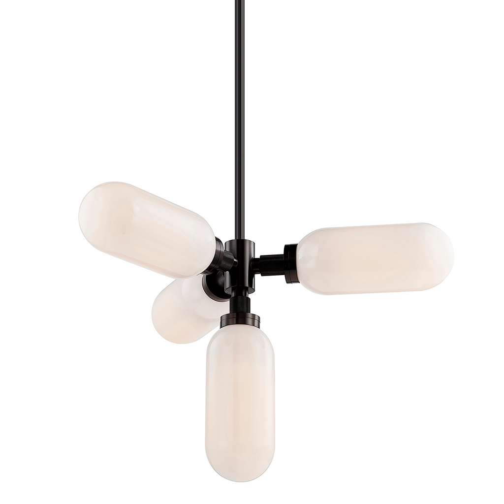 Annex Chandelier 18" - Anodized Black