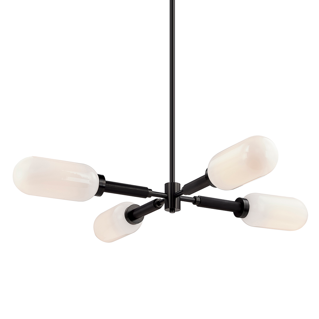 Annex Chandelier 5" - Anodized Black