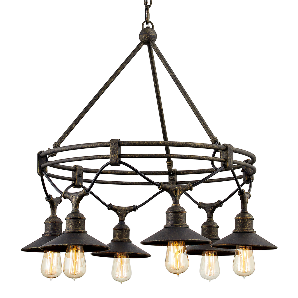 Shelton Chandelier 24" - Vintage Bronze