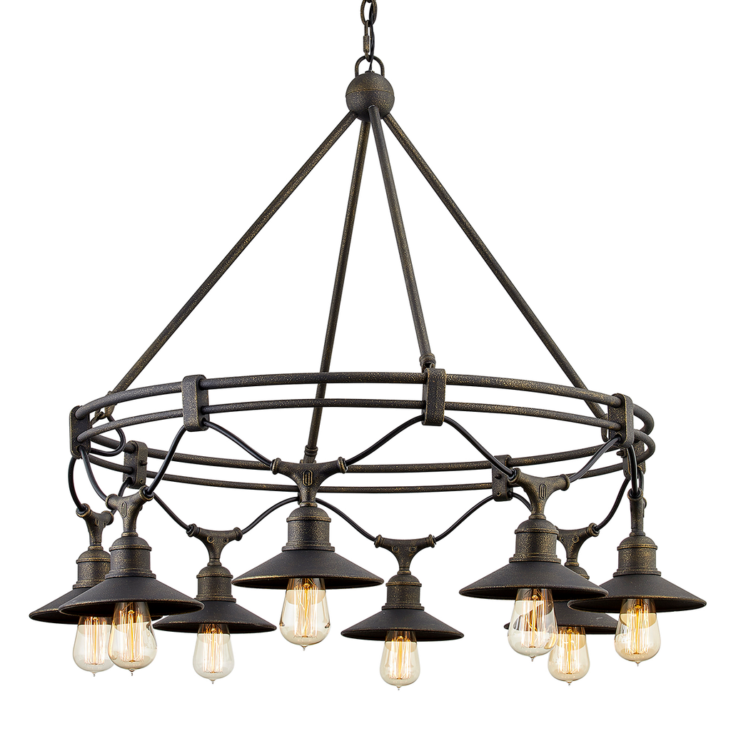 Shelton Chandelier 29" - Vintage Bronze