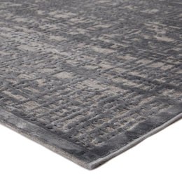 Jaipur Living Dreamy Abstract Gray/ Silver Runner Rug