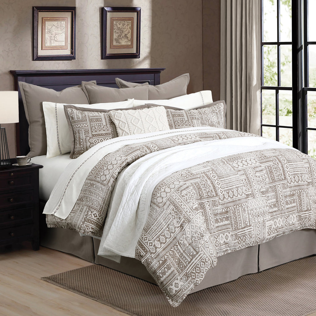 3 Pc Trent Comforter Set, Super Queen