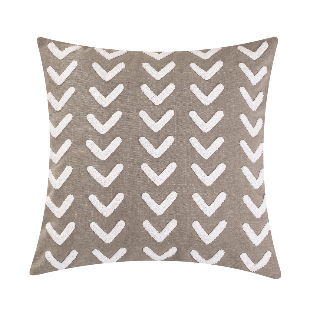 Applique Arrow Design Pillow, 20x20