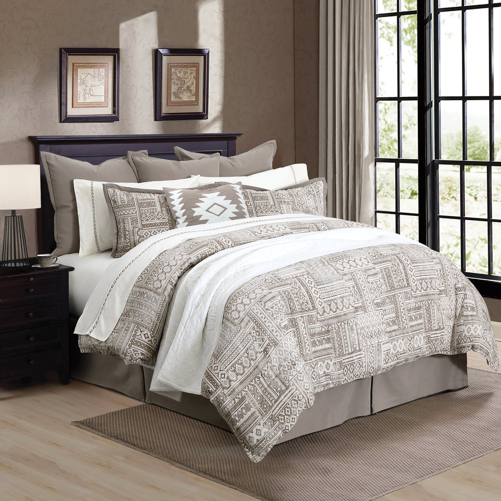 3 Pc Trent Comforter Set, Super Queen