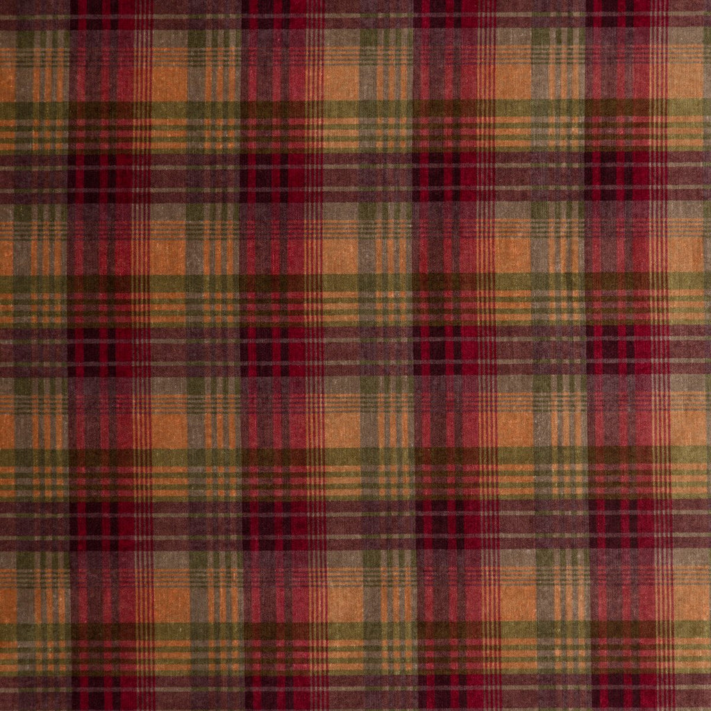 Velvet Ancient Tartan - Plum