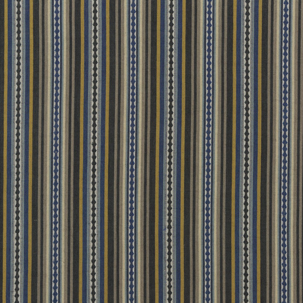 Dalton Stripe - Indigo/Ochre