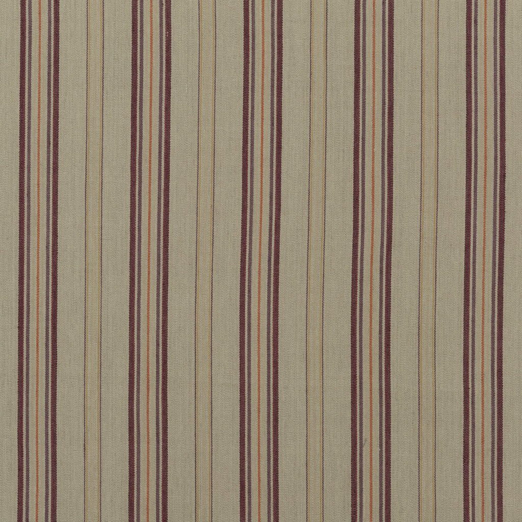 Exeter Stripe - Plum/Linen