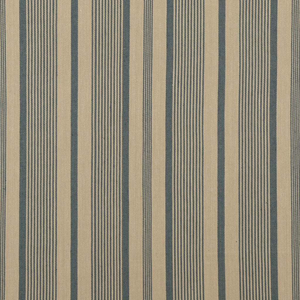 College Stripe - Teal/Linen