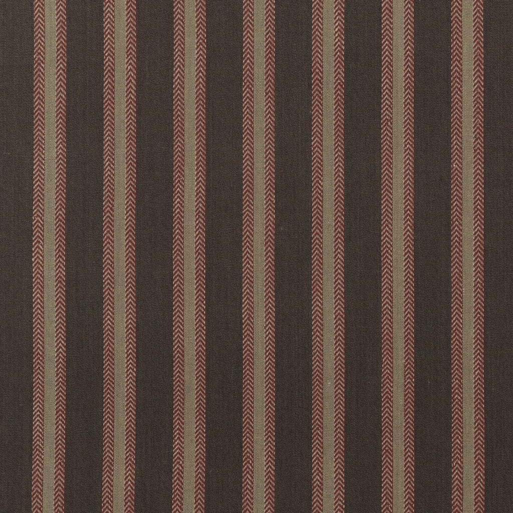 Chester Stripe - Woodsmoke/Russet