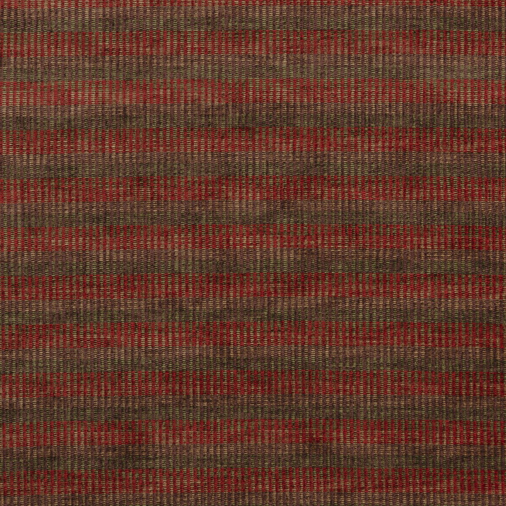 Rattan Chenille - Red/Green