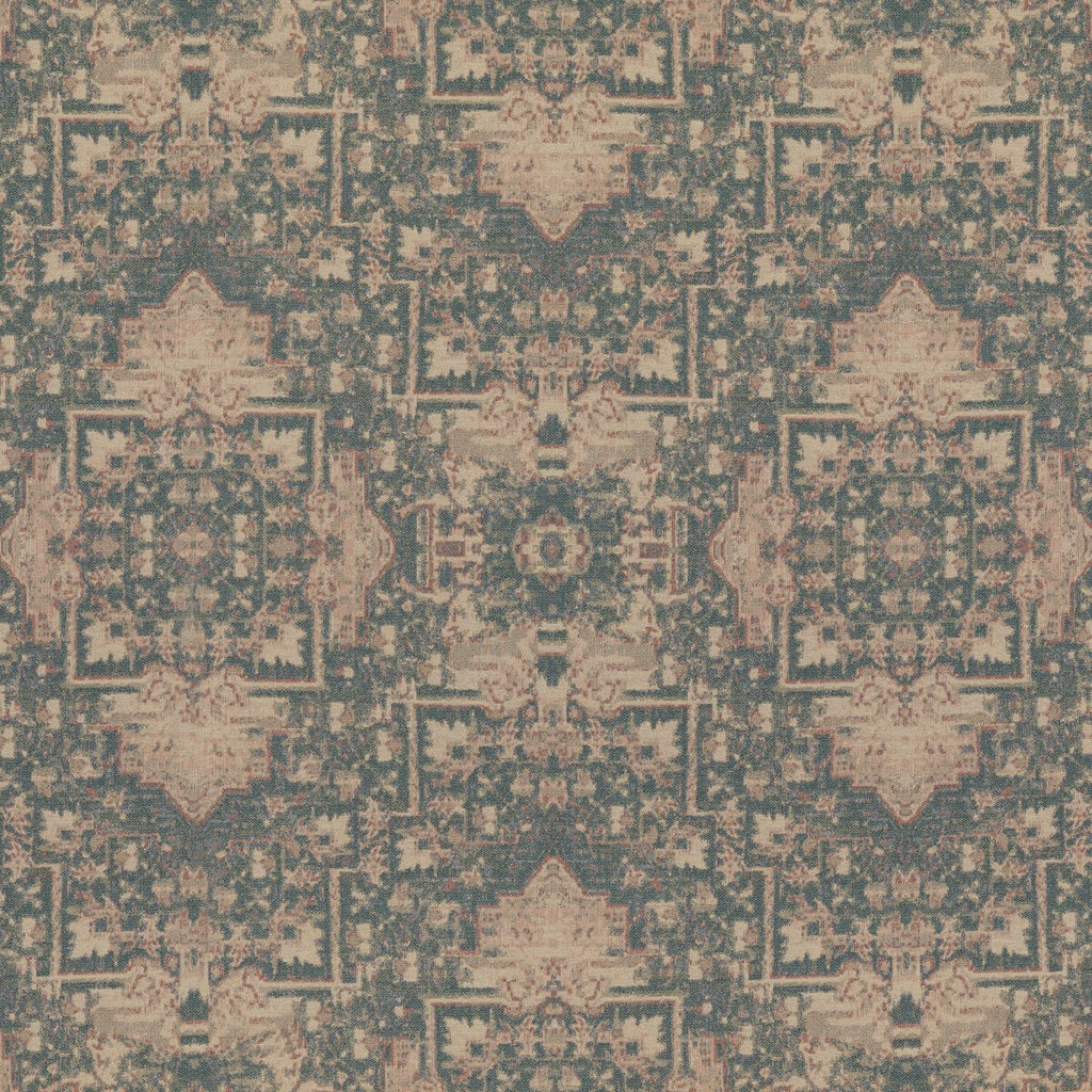 Faded Tapestry - Blue/Stone