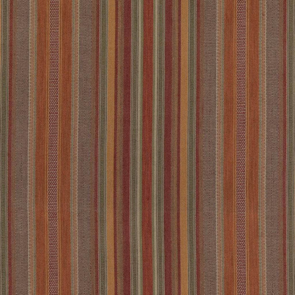 Rustic Stripe - Red/Plum