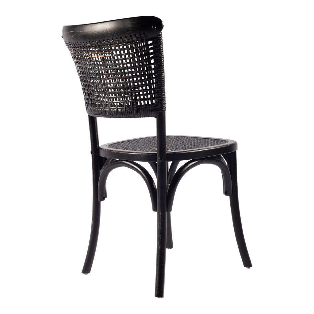 Churchill Dining Chair, Black, Set of 2