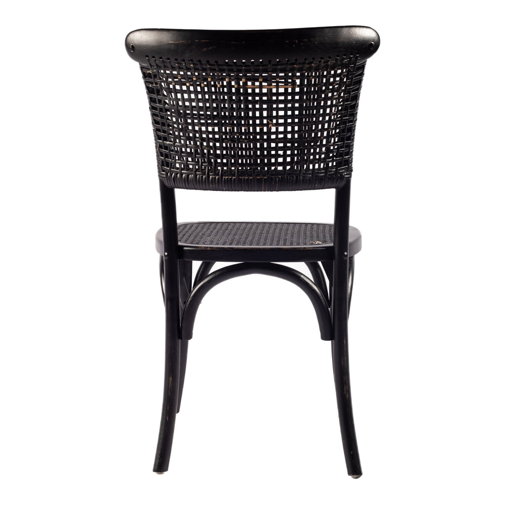 Churchill Dining Chair, Black, Set of 2