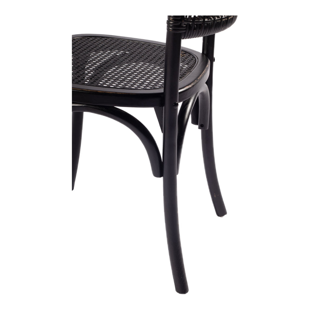 Churchill Dining Chair, Black, Set of 2