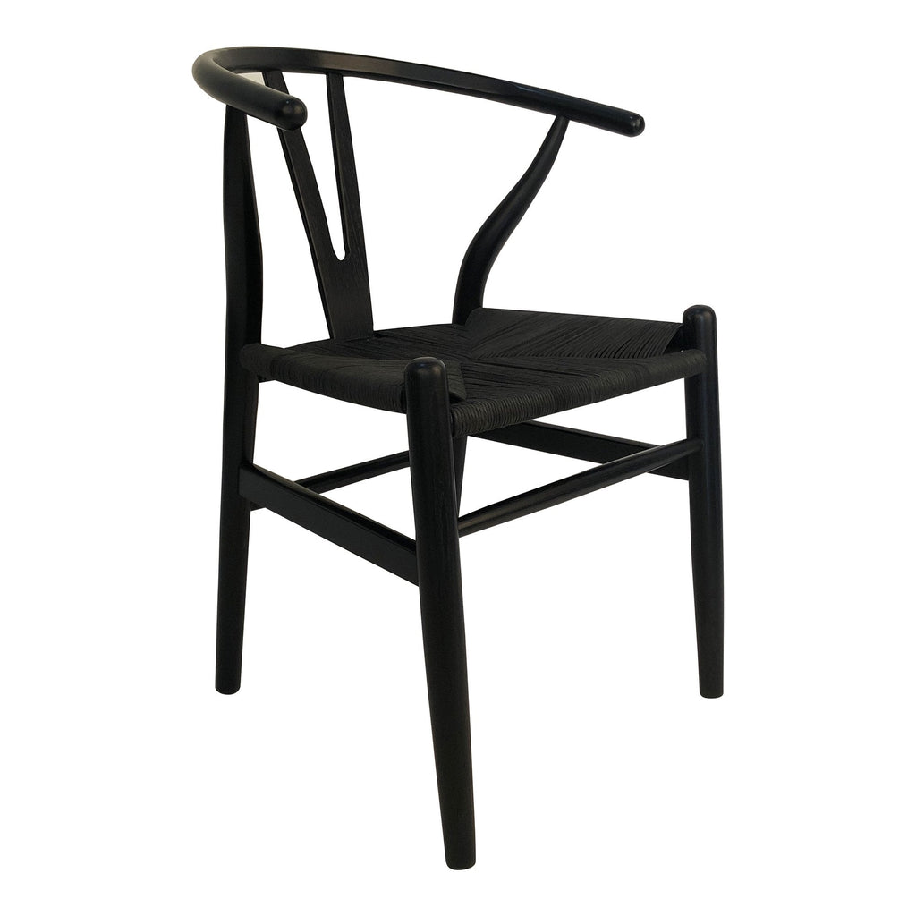 Ventana Dining Chair, Black, Set of 2