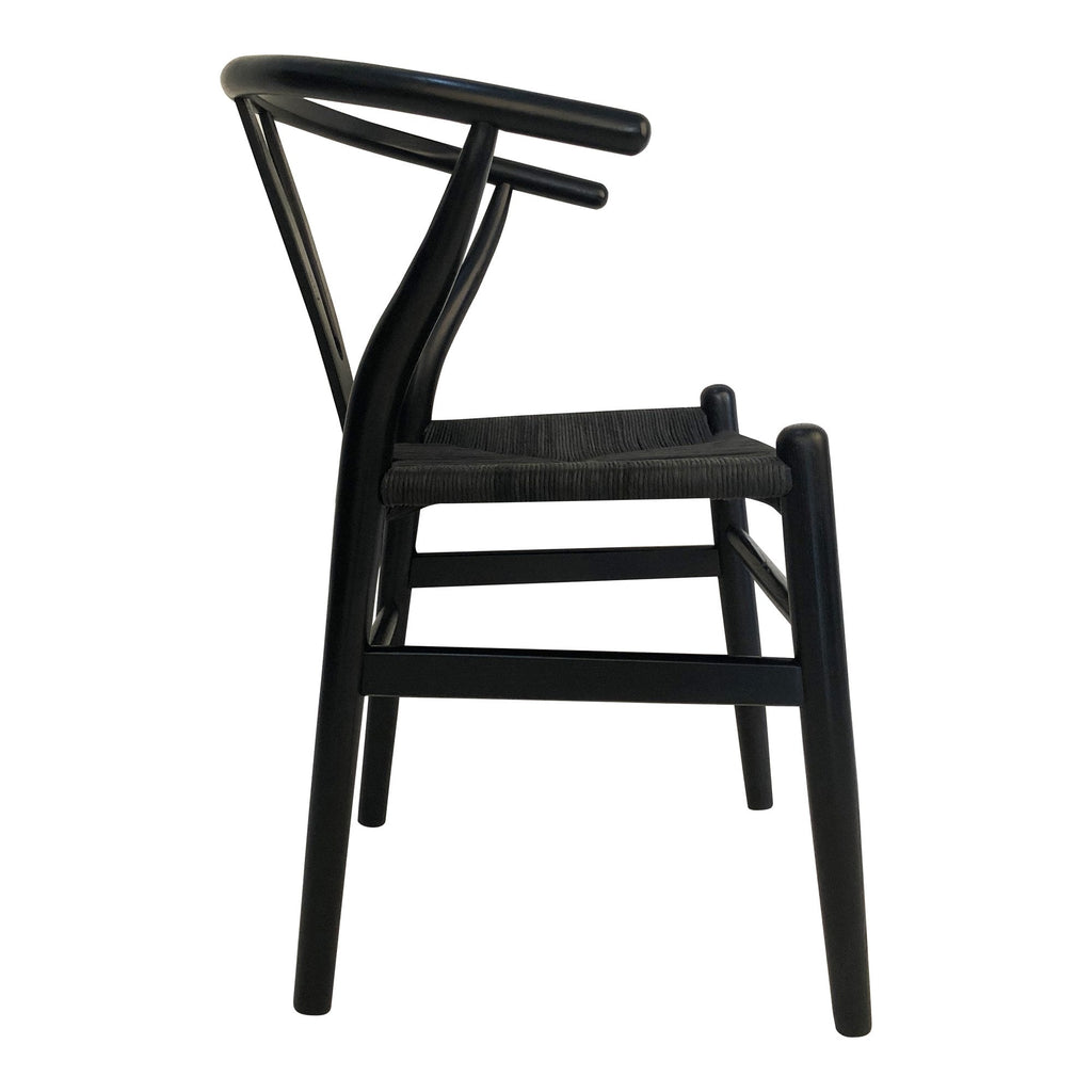 Ventana Dining Chair, Black, Set of 2