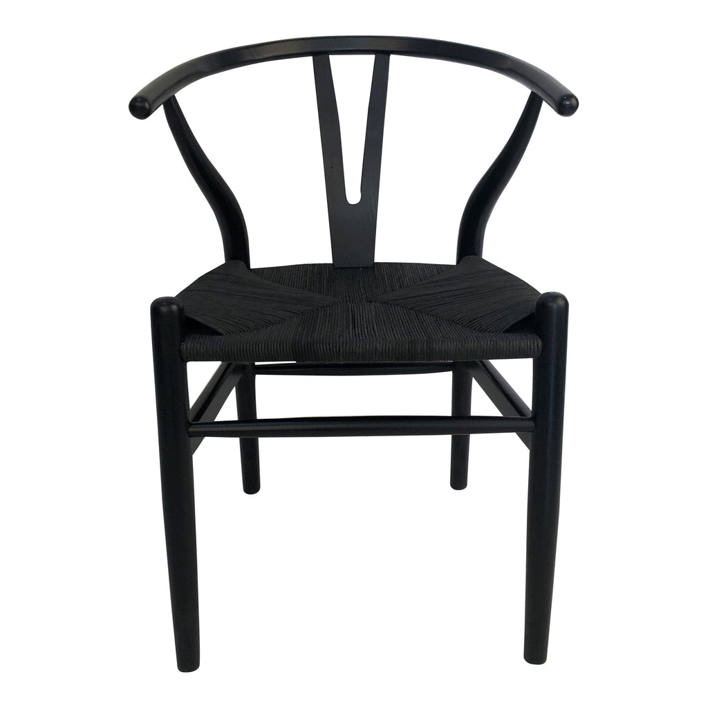 Ventana Dining Chair, Black, Set of 2