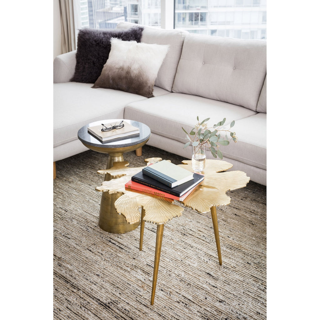 Amoeba Side Table, Gold