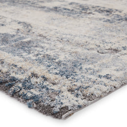 Vibe by Jaipur Living Benton Abstract Blue/ Gray Runner Rug