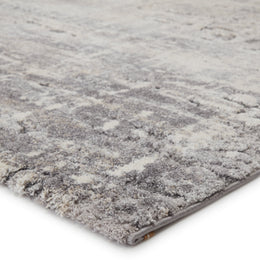 Vibe by Jaipur Living Benton Abstract Gray/ Ivory Runner Rug