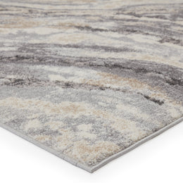 Vibe by Jaipur Living Gatlin Abstract Gray/ Cream Runner Rug