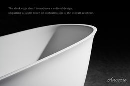 Fiore 67 Inch Freestanding Solid Surface Bathtub