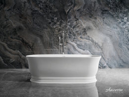 Heritage 70.9 Inch Freestanding Solid Surface Bathtub